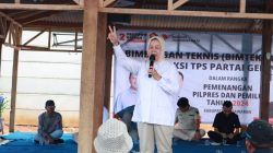 Bendahara Gerindra Lampung Beri Pembekalan Saksi TPS